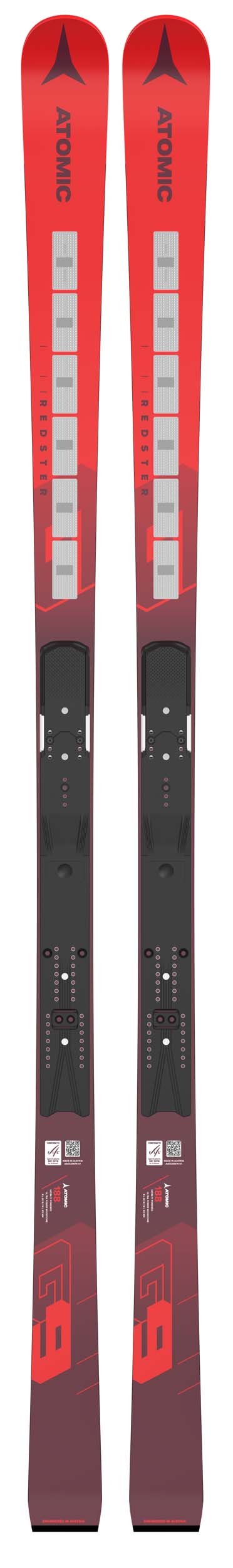 Atomic 2024 Redster G9 W FIS Revoshock Icon Skis w/Binding Option NEW !!  188cm
