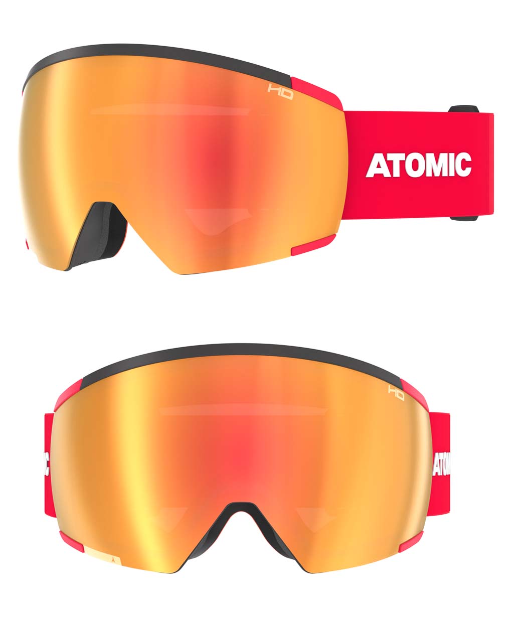 Atomic 2025 Redster WC HD (Red) Goggles NEW !!