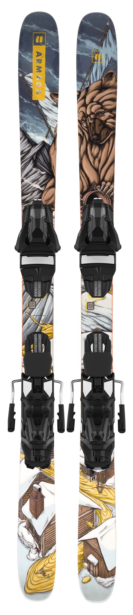 . grijs Brouwerij Armada 2023 ARV 96 Skis