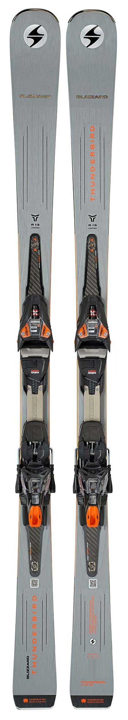 Blizzard 2024 Thunderbird R13 LTD Skis w/XCELL 12 NEW !! 160,165,170cm