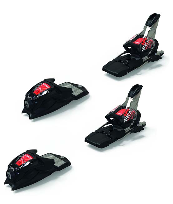 Marker 2024 Race 10 TCX (DIN 3 - 10) Blk/Red Bindings NEW !! Width: 85mm