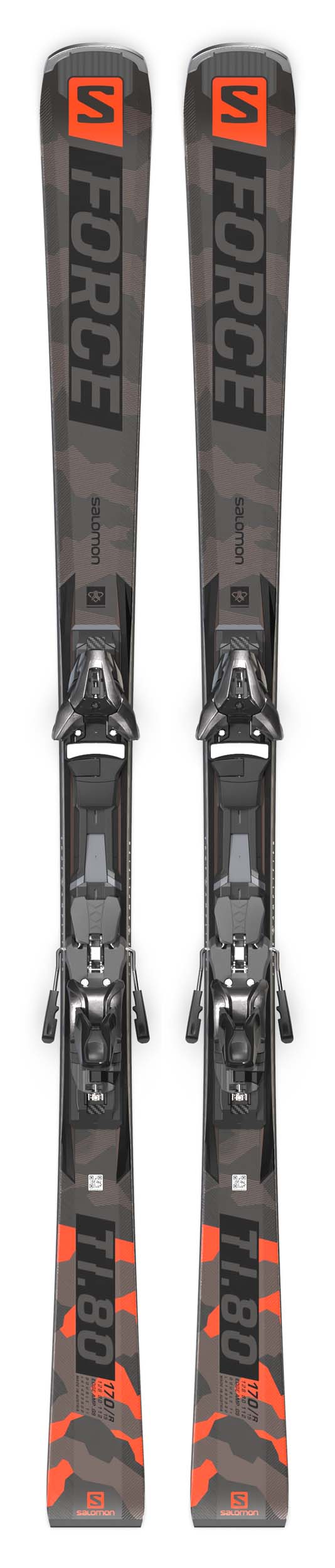 Uitreiken Meer Ongehoorzaamheid Salomon 2023 S/Force Ti80 Skis w/ Z12 GW