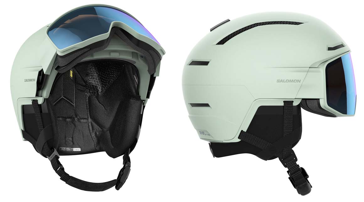 Salomon 2023 Wht/Moss Driver Prime Sigma Photo MIPS Women Helmet NEW !!  Size: Sm